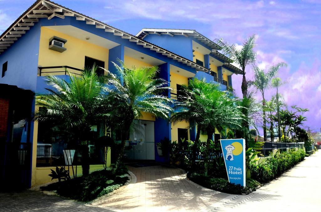 27 Praia Hotel - Frente Mar Bertioga Exterior foto